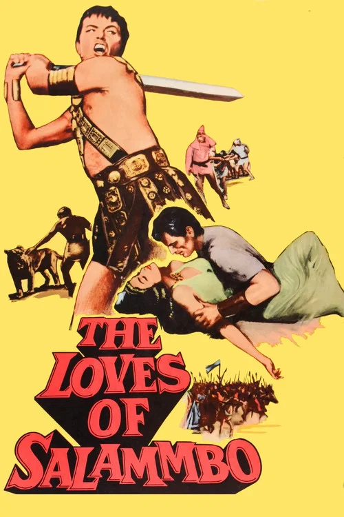 Movie poster for The Loves of Salammbo (1960)