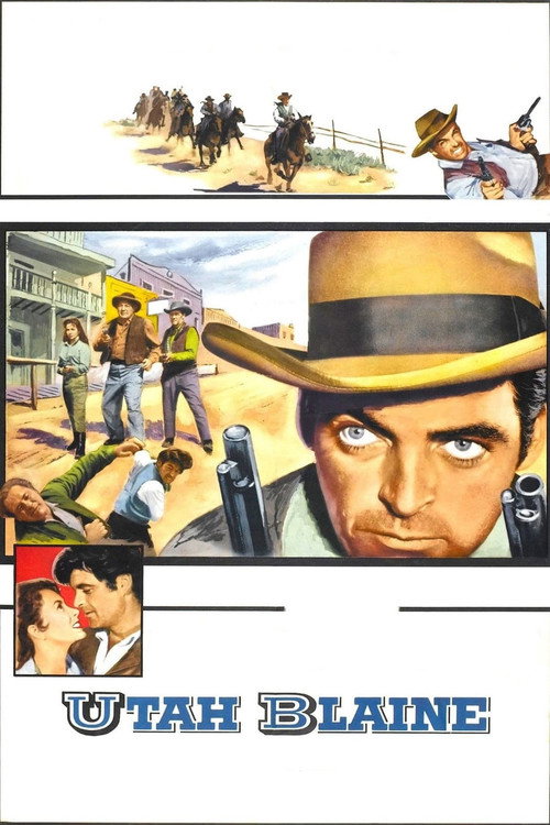 Movie poster for Utah Blaine (1957)
