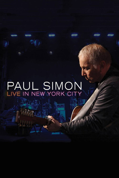 Movie poster for Paul Simon - Live in New York City (2012)