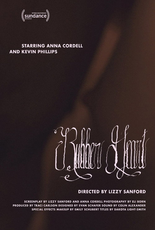 Movie poster for Rubber Heart (2017)