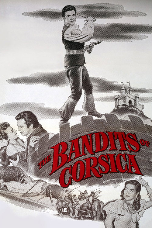 Movie poster for The Bandits of Corsica (1953)