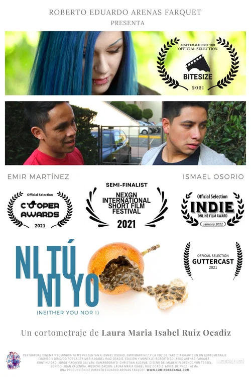 Movie poster for Neither you nor I (2021)