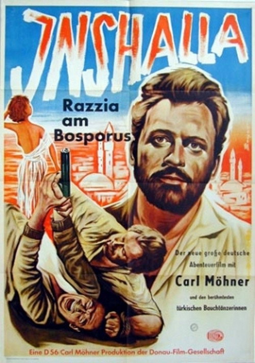 Movie poster for Inshalla – Razzia am Bosporus (1958)