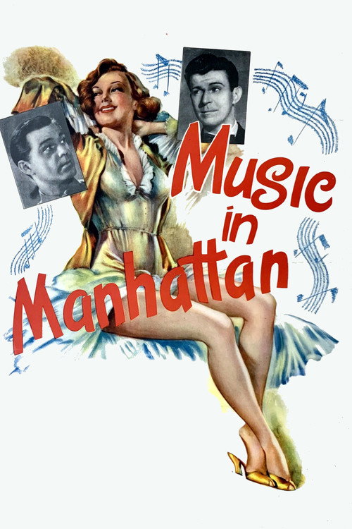 Movie poster for Music in Manhattan (1944)