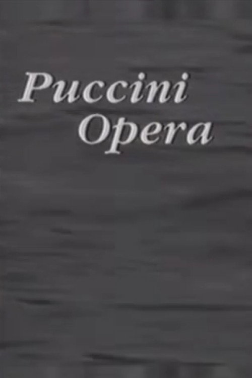 Movie poster for Puccini/Opera (1987)