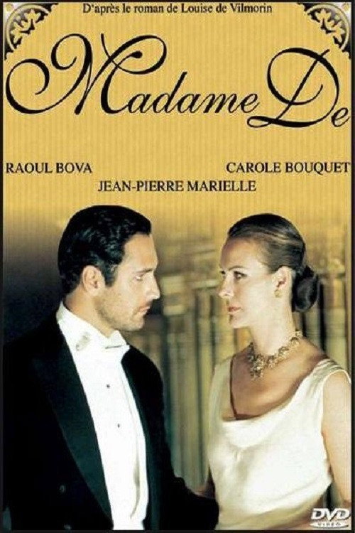 Movie poster for Madame De... (2001)