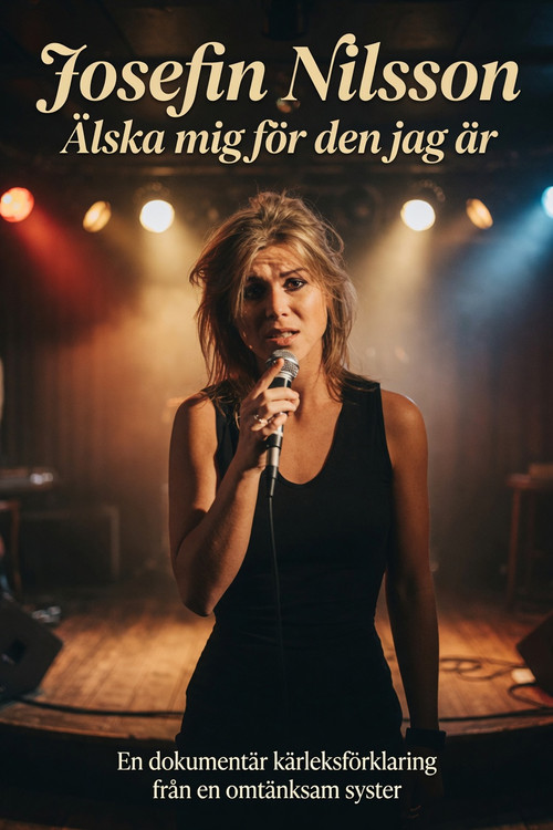 Movie poster for Josefin Nilsson - Love Me for Who I Am (2019)