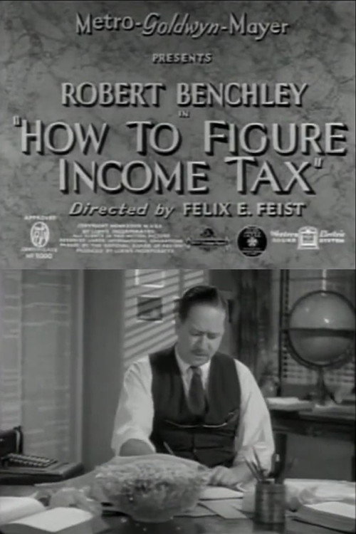 Movie poster for How to Figure Income Tax (1938)