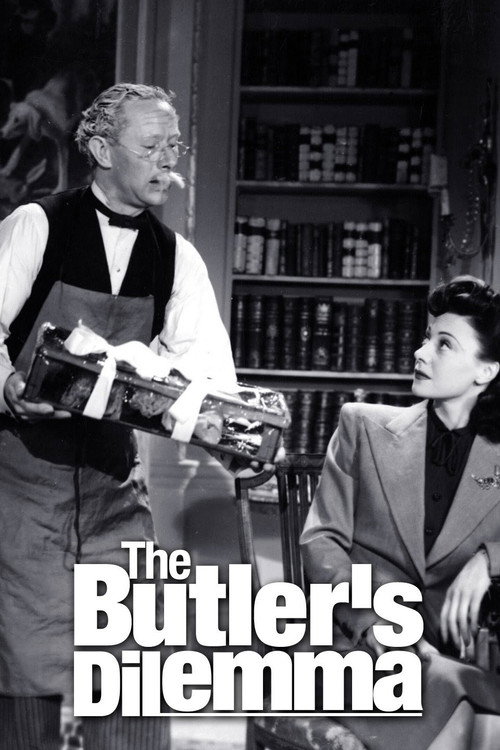 Movie poster for The Butler's Dilemma (1943)