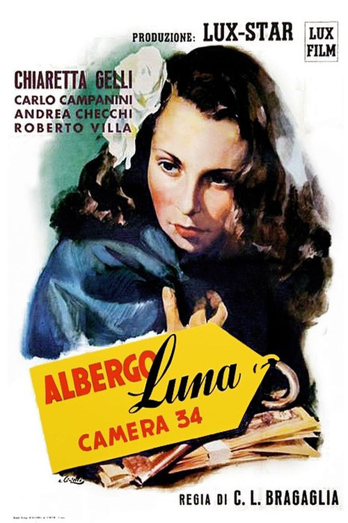 Movie poster for Albergo Luna, camera 34 (1946)