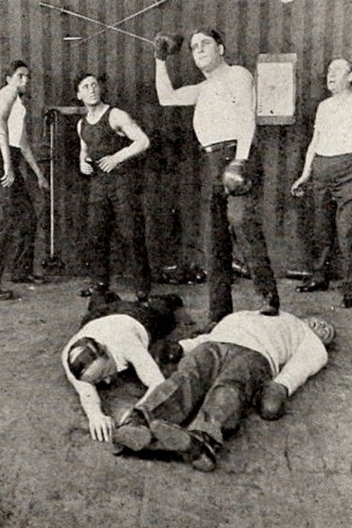 Movie poster for A Cave Man Wooing (1912)