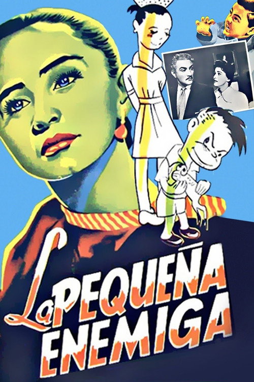 Movie poster for La pequeña enemiga (1956)