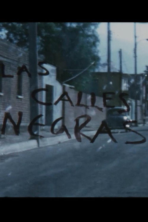 Movie poster for Las Calles Negras (1970)