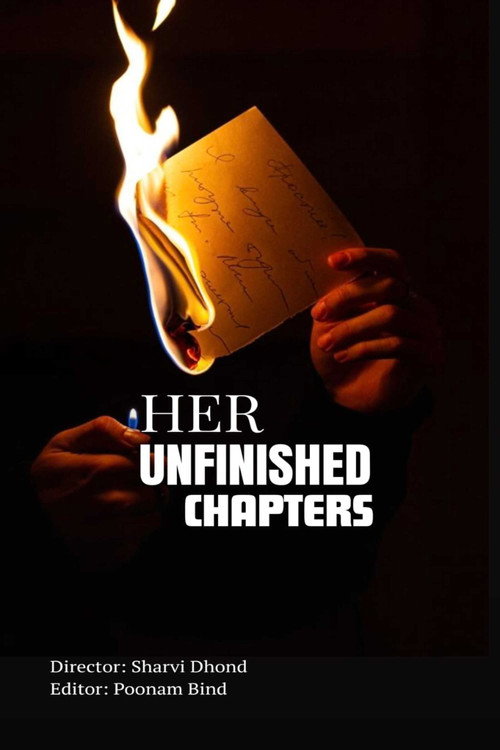 Movie poster for Her Unfinished Chapters