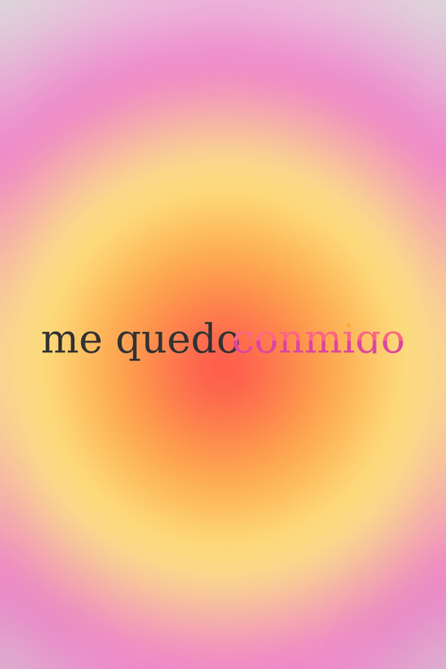 Me Quedo Contigo poster