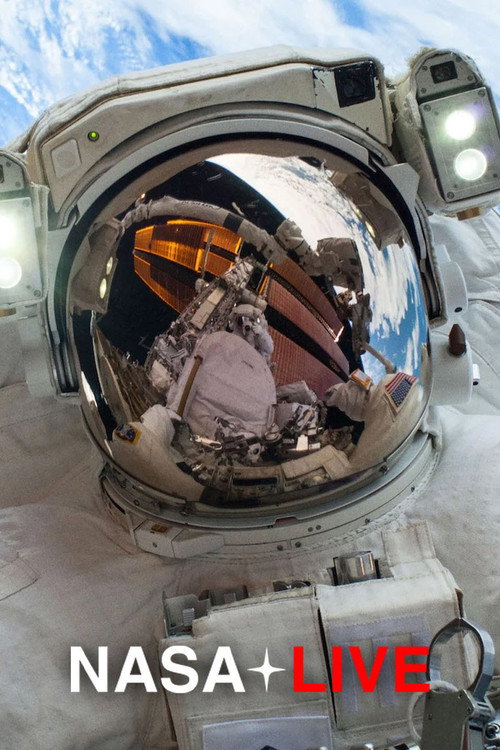 Series poster for NASA+ Live on Netflix (2025)