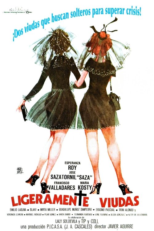 Movie poster for Ligeramente viudas (1975)