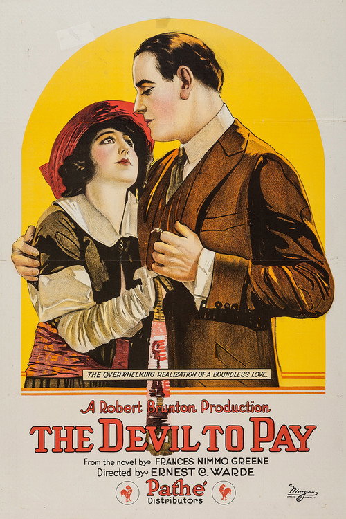 Movie poster for The Devil to Pay (1920)