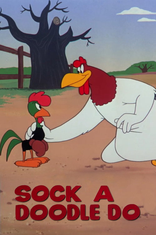 Movie poster for Sock a Doodle Do (1952)