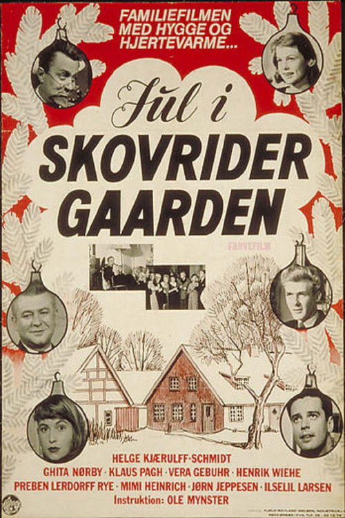 Jul i Skovridergaarden poster