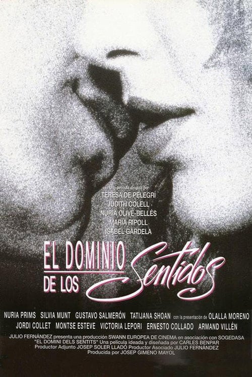 Movie poster for El dominio de los sentidos (1996)
