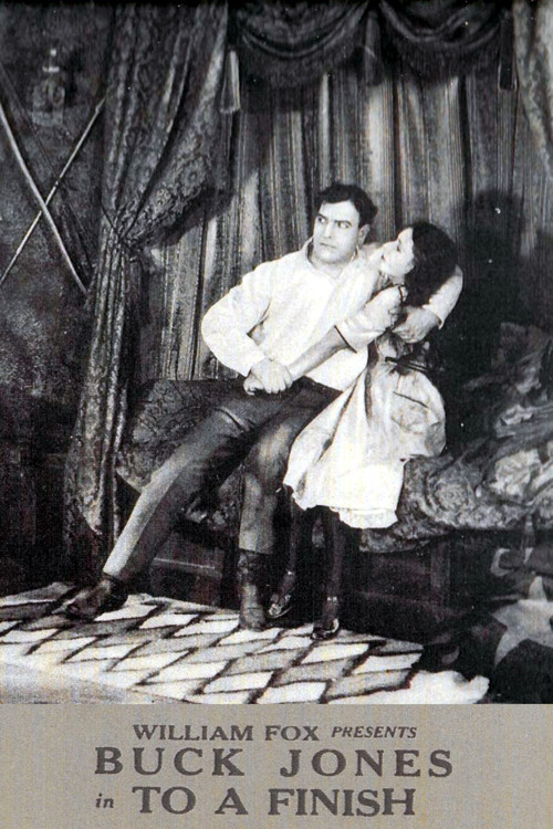 Movie poster for To a Finish (1921)