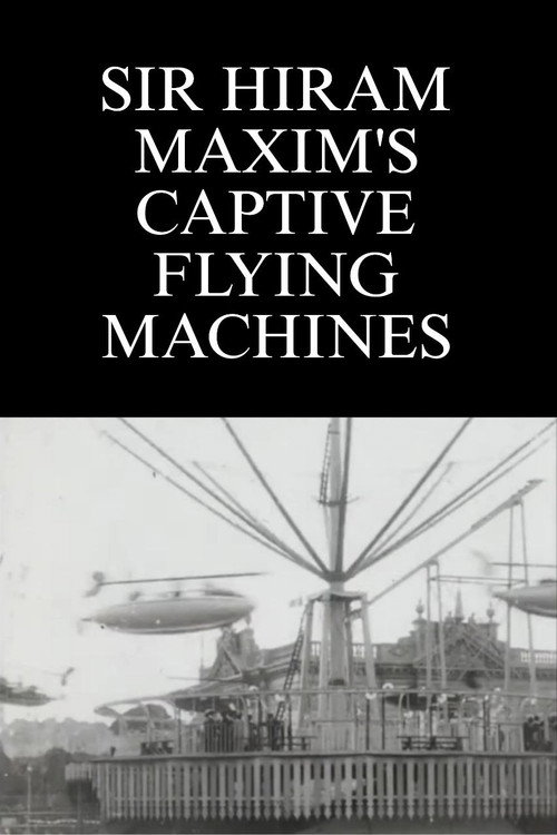 Movie poster for Sir Hiram Maxim's Captive Flying Machines (1904)