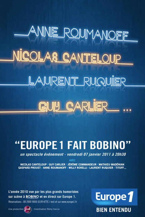 Movie poster for Europe 1 fait Bobino (2011)