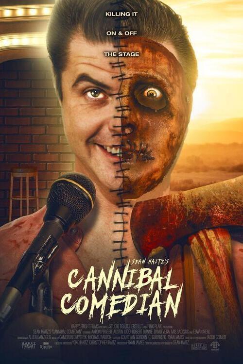 Movie poster for Cannibal Comedian (2023)