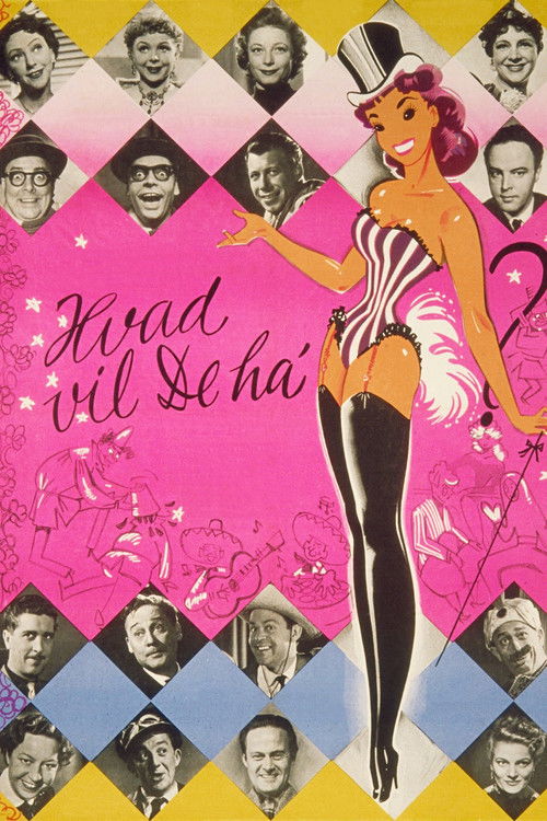 Movie poster for Hvad vil De ha'? (1956)