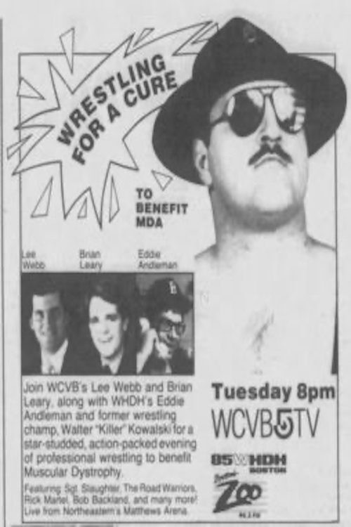Movie poster for AWA Wrestling For a Cure (1985)