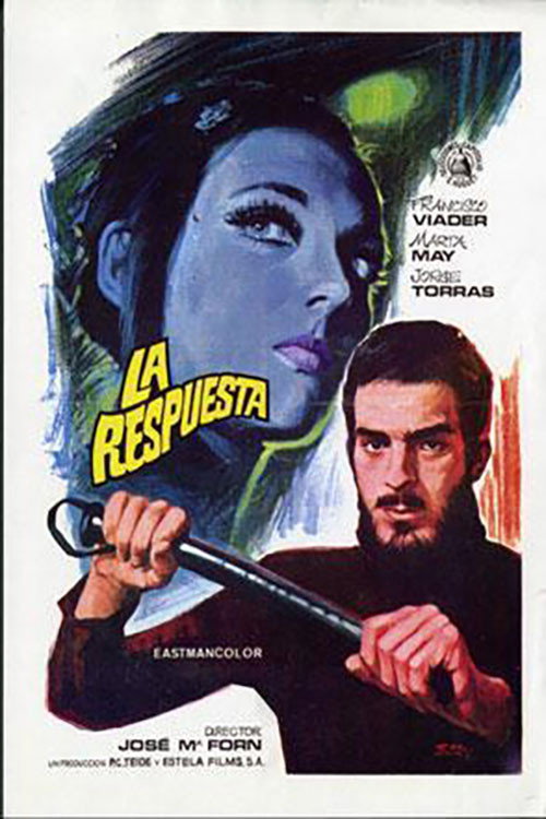 Movie poster for La respuesta (1969)