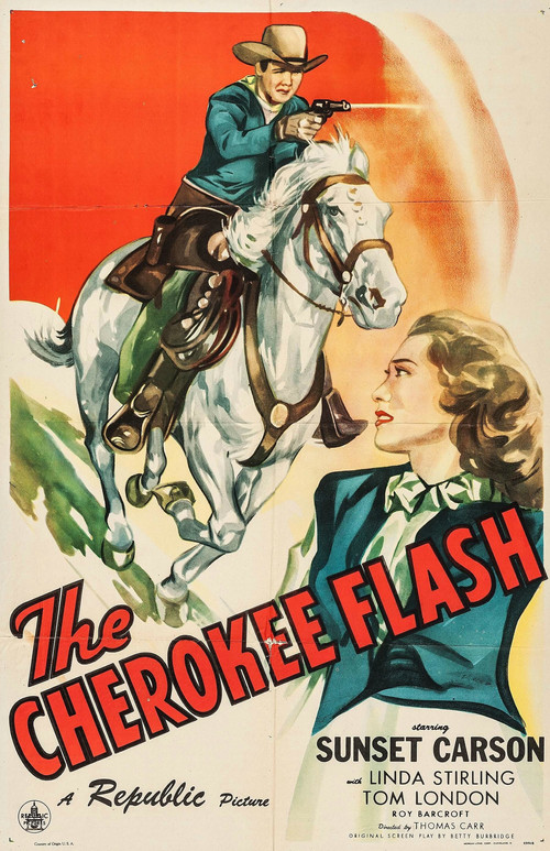 Movie poster for The Cherokee Flash (1945)