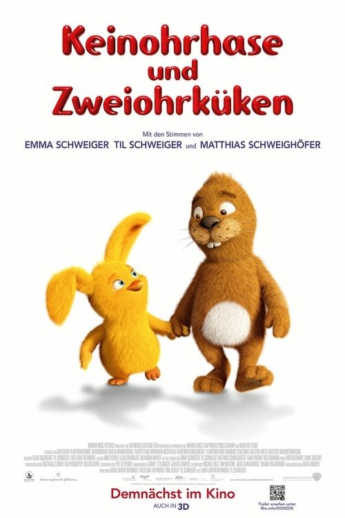 Movie poster for Rabbit Without Ears and Two-Eared Chick (2013)
