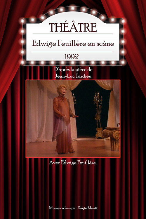 Movie poster for Edwige Feuillère en scène (1992)