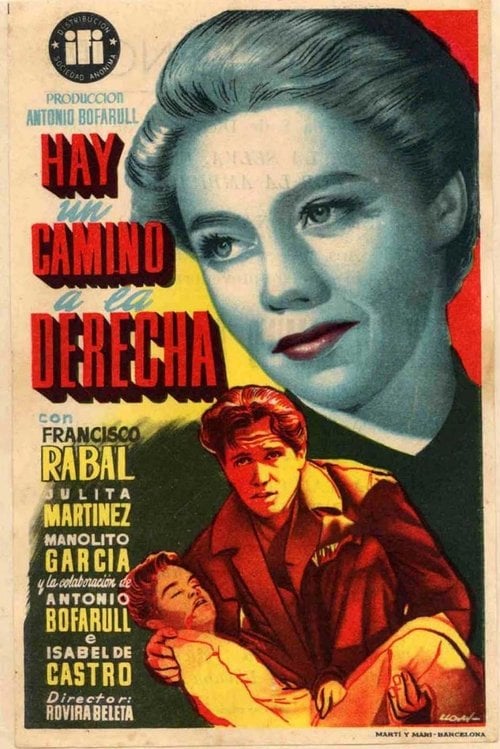 Movie poster for Hay un camino a la derecha (1953)