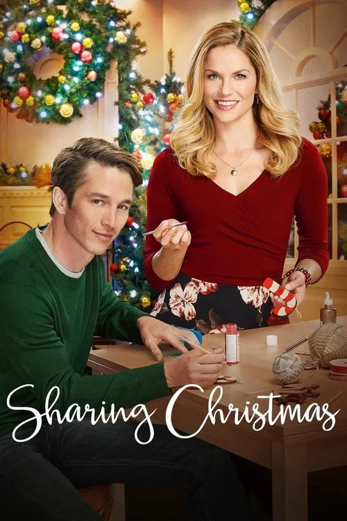 Movie poster for Sharing Christmas (2017)