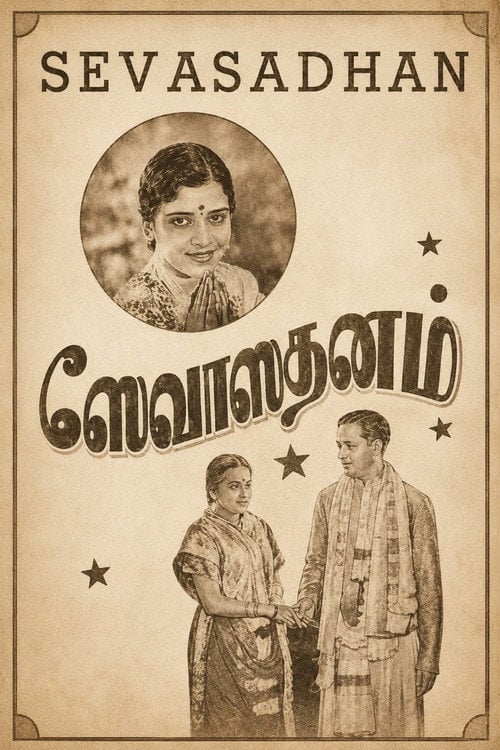 Movie poster for Sevasadanam (1938)