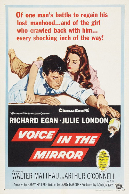 Movie poster for Voice in the Mirror (1958)