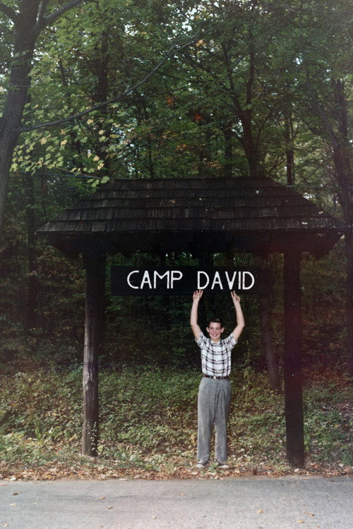 Movie poster for Night of Camp David