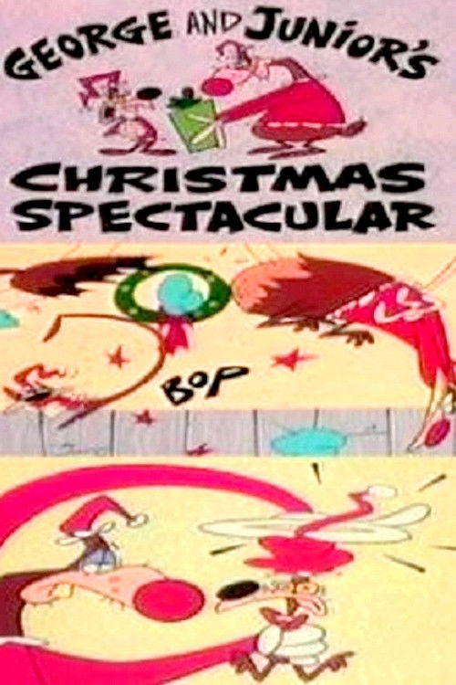 George and Junior's Christmas Spectacular poster