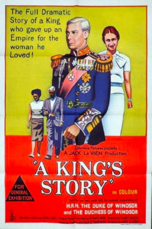Movie poster for A King's Story (1965)