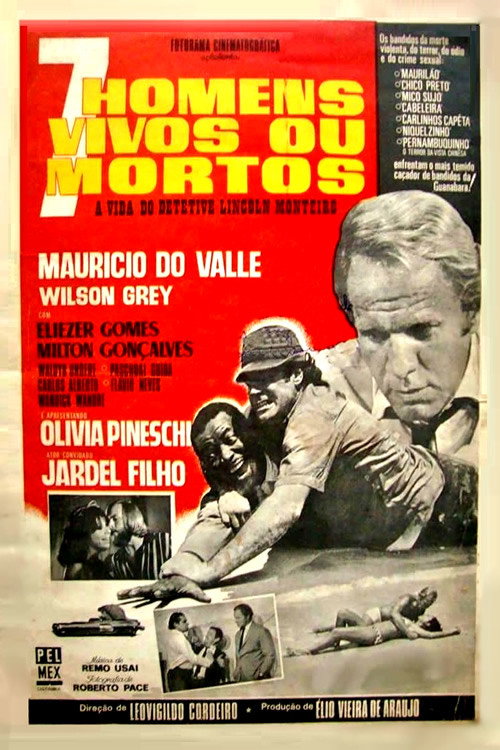 Movie poster for Seven Men Alive or Dead (1969)