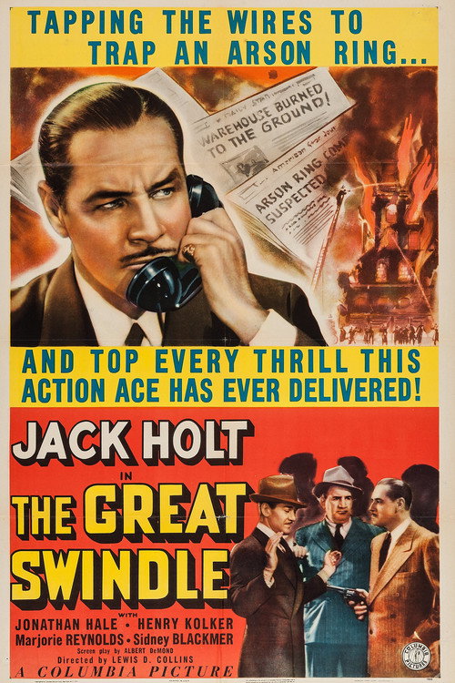 Movie poster for The Great Swindle (1941)