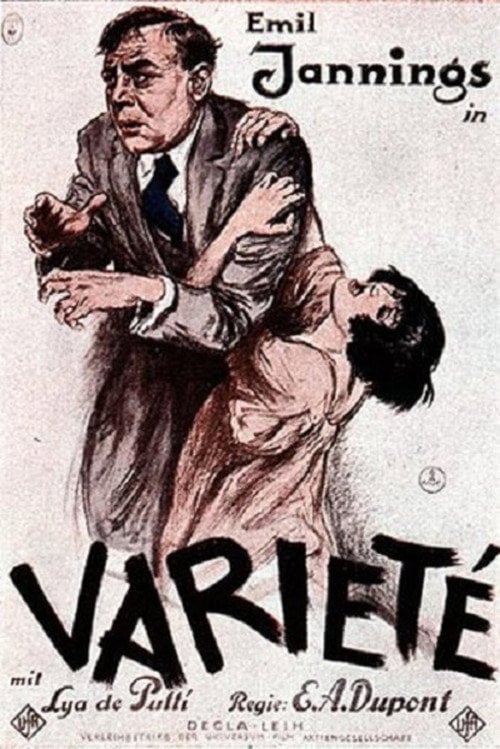 Movie poster for Variety (1925)