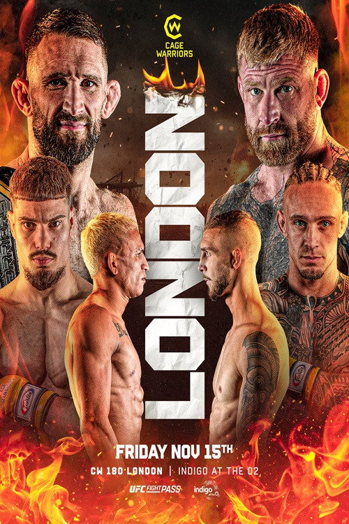 Movie poster for Cage Warriors 180: London (2024)