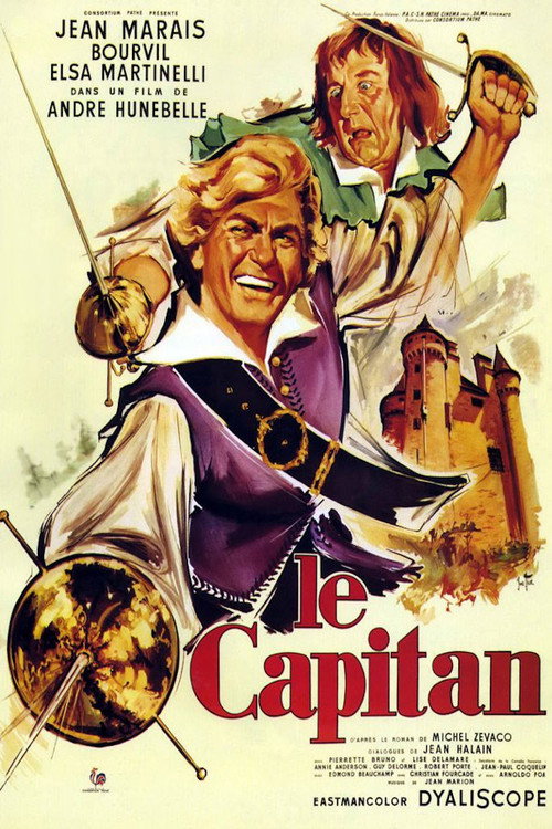 Movie poster for Captain Blood (1960)