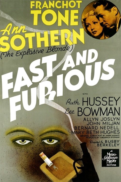 Movie poster for Fast and Furious (1939)