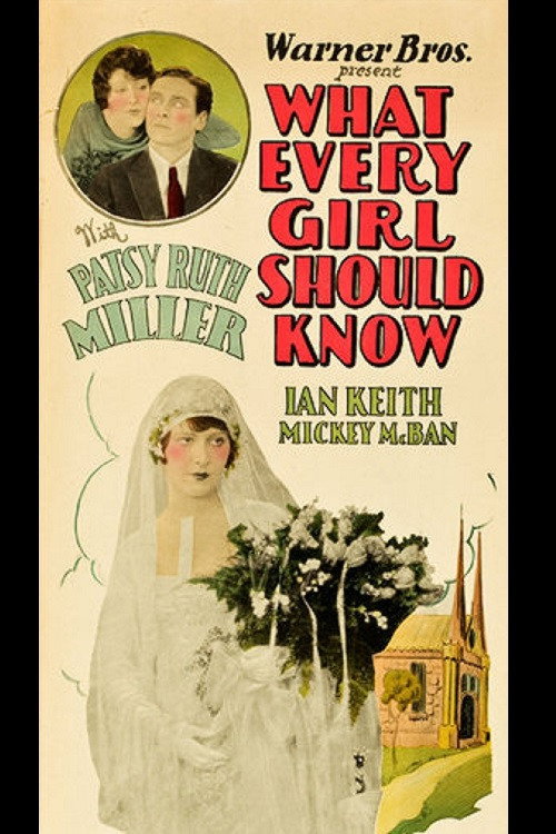 Movie poster for What Every Girl Should Know (1927)