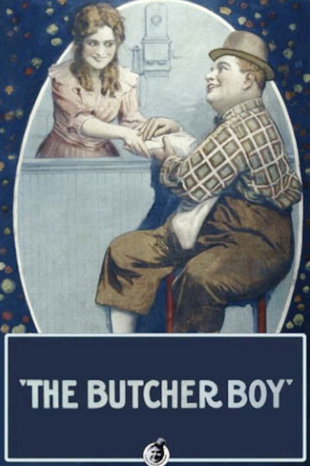 Movie poster for The Butcher Boy (1917)